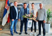 Batajničanka Vicešampionka Evrope u poseti Gradskoj opštini