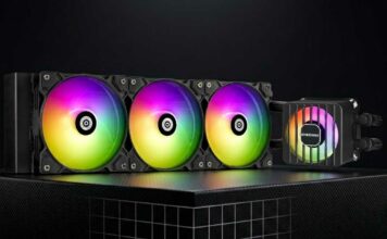 AIO vodeno hlađenje: Enermax Liqmaxflo 360mm Liquid Black